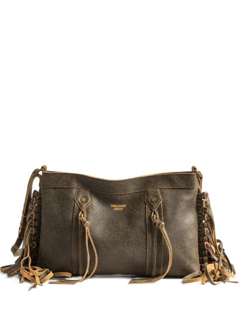 Zadig&Voltaire Sunny Moody fringe shoulder bag - Brown - zdjęcie produktu nr 1