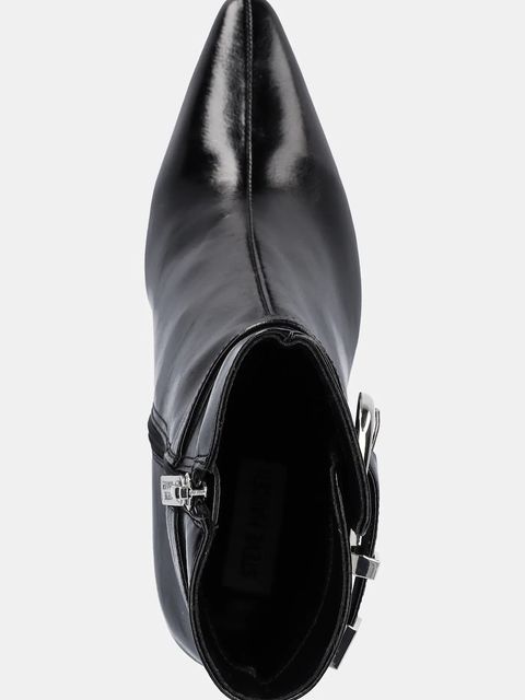 Steve Madden botki Stashed damskie kolor czarny na słupku 11004780