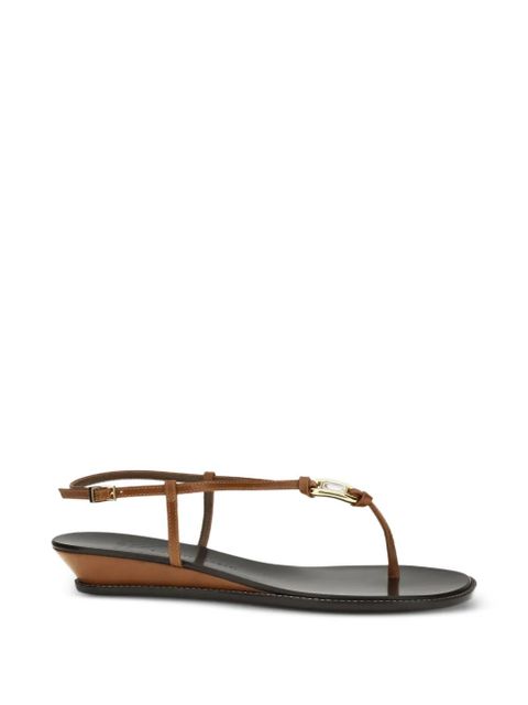 Giuseppe Zanotti Amhelia crystal detail sandals - Brown - zdjęcie produktu nr 1