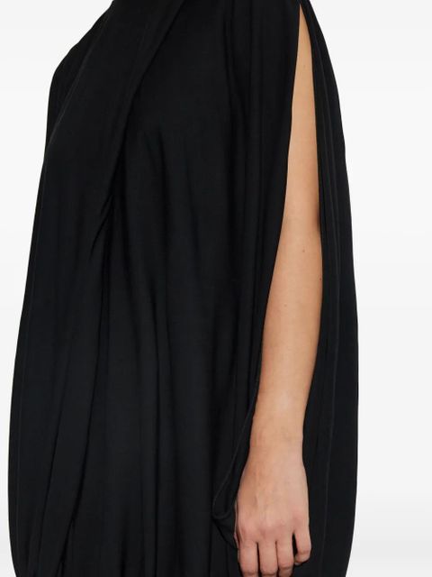 LOEWE draped bubble mini dress - Black - zdjęcie produktu nr 2