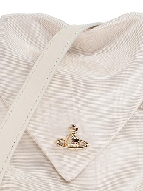 Vivienne Westwood Orb striped shoulder bag - Neutrals