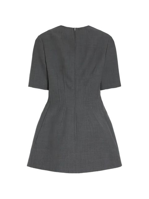 Jil Sander twill cut-out mini dress - Grey - zdjęcie produktu nr 2