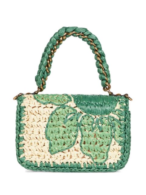 ETRO raffia mini bag - Green