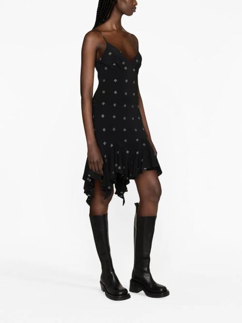 Givenchy 4G silk short dress - Black