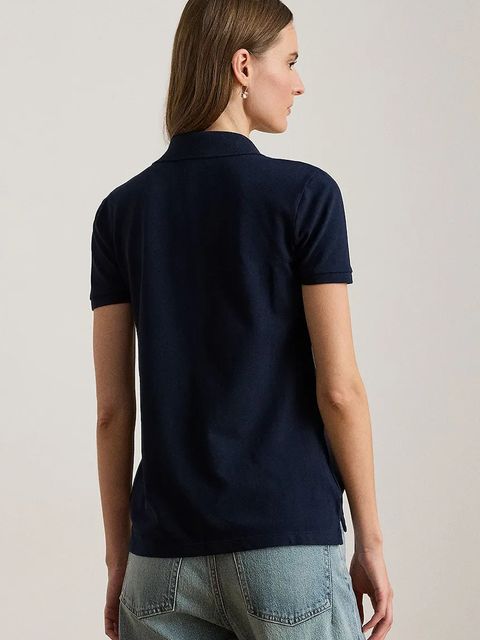 Lauren Ralph Lauren polo damski kolor granatowy 200980213 - zdjęcie produktu nr 2