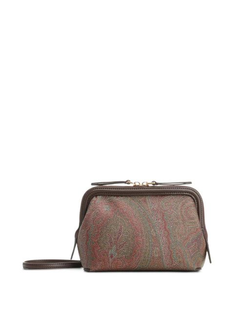 ETRO Arnica paisley-pattern clutch bag - Brown - zdjęcie produktu nr 1