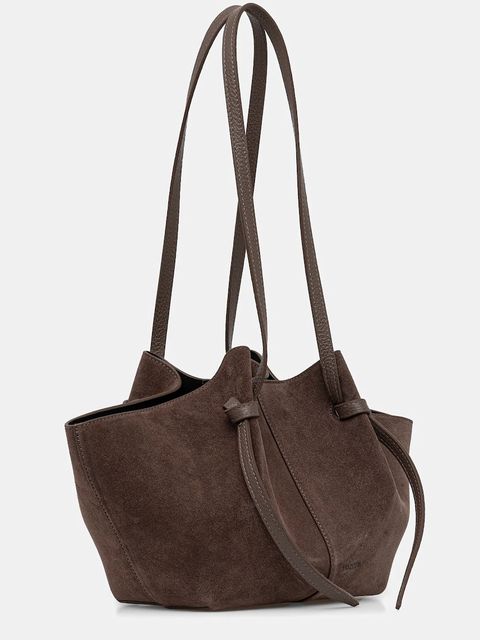 Yuzefi torebka zamszowa MOCHI kolor brązowy YUZRS26-HB-MO-S026 - zdjęcie produktu nr 2