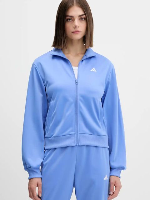 adidas dres Feelcozy damski kolor niebieski JX0513