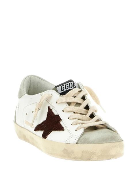 Golden Goose Superstar pony-hair star sneakers - White - zdjęcie produktu nr 2