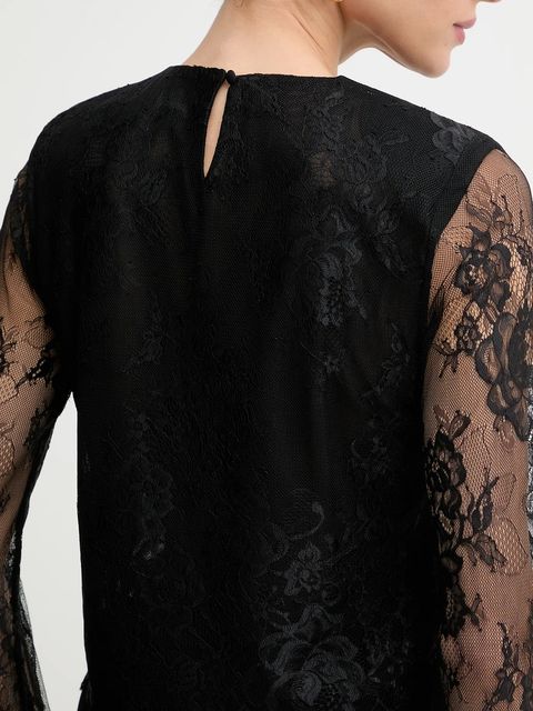 Bardot bluzka damska kolor czarny gładka 60127TB