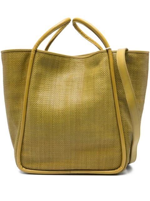 DRAGON DIFFUSION Ana woven tote bag - Green - zdjęcie produktu nr 1