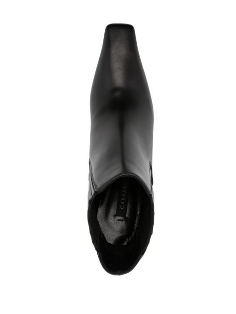 Casadei leather ankle boots - Black - zdjęcie produktu nr 2