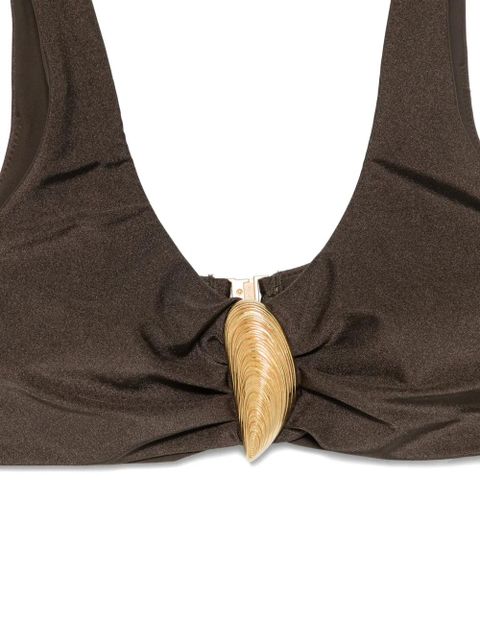 Simkhai leaf detail bikini - Brown
