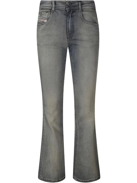 Diesel embroidered detailing bootcut jeans - Grey - zdjęcie produktu nr 1