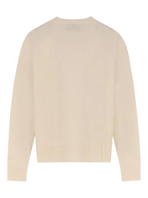 MC2 Saint Barth Sorbonne embroidered-logo sweater - Neutrals - zdjęcie produktu nr 2