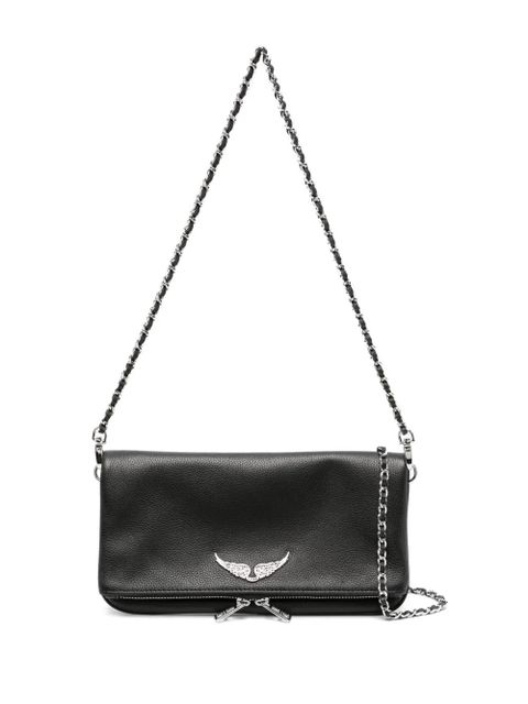 Zadig&Voltaire Rock leather crossbody bag - Black - zdjęcie produktu nr 1