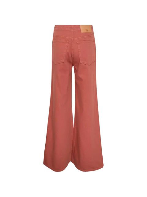 Ulla Johnson Bianca wide-leg jeans - Orange - zdjęcie produktu nr 2