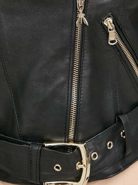 Patrizia Pepe ramoneska skórzana