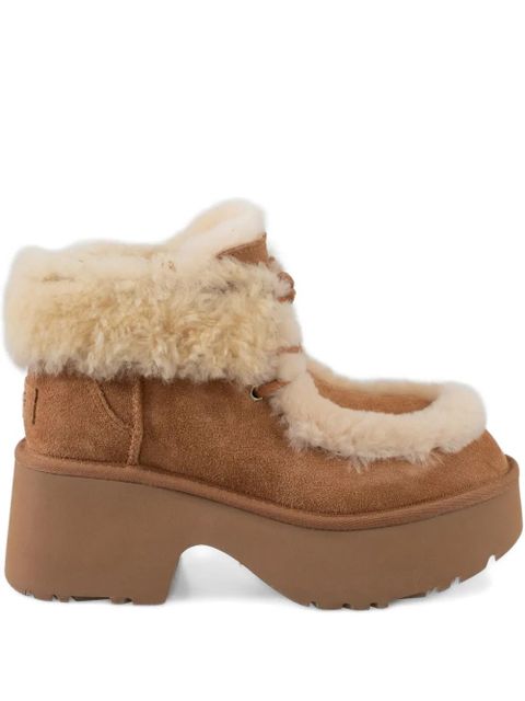 UGG Esmee platform lace-up boots - Brown - zdjęcie produktu nr 1