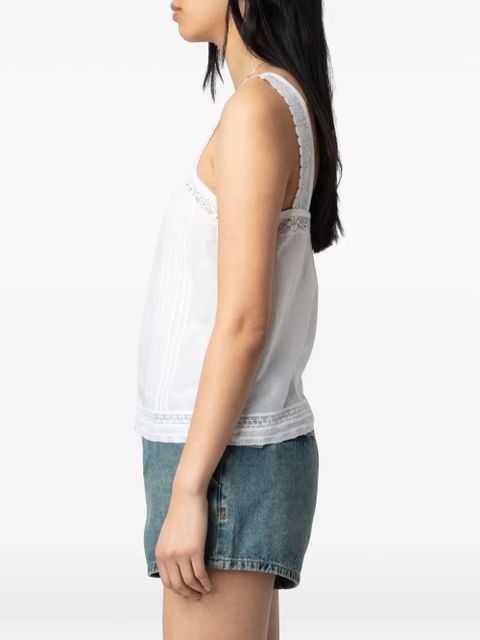 Zadig&Voltaire Celite tank top - White