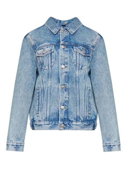 MM6 Maison Margiela light-wash denim jacket - Blue - zdjęcie produktu nr 1