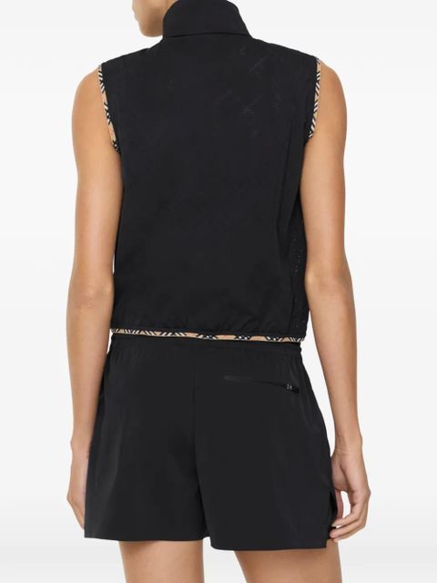 Burberry stretch nylon vest - Black