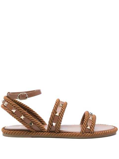 Valentino Garavani Rockstud sandals - Brown - zdjęcie produktu nr 1
