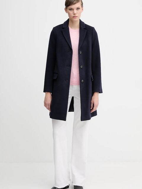 United Colors of Benetton sweter wełniany damski kolor różowy lekki 1002D1K01 - zdjęcie produktu nr 2