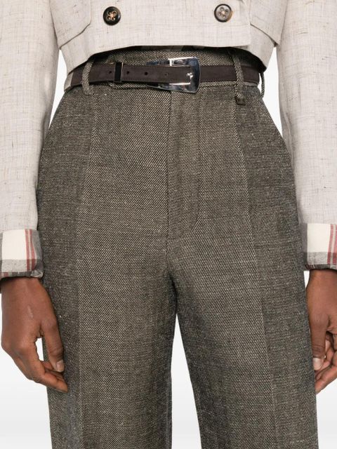 Vivienne Westwood Lauren pleat-detail trousers - Black