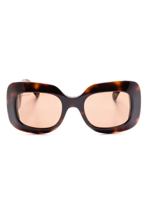 Gucci Eyewear GG1695S sunglasses - Brown - zdjęcie produktu nr 1