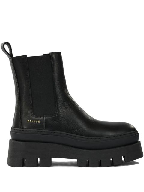 Copenhagen platform lug-sole boots - Black - zdjęcie produktu nr 1