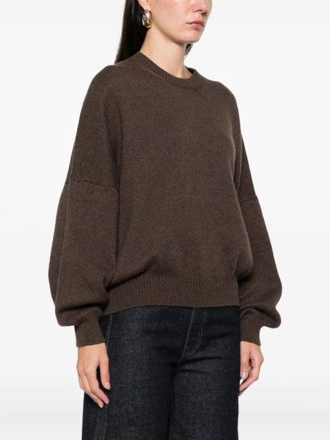 KHAITE Margaux Sweater - Brown
