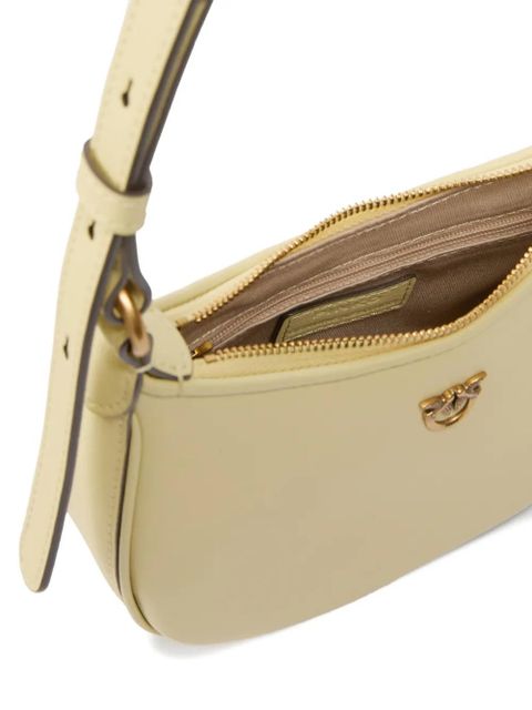 PINKO logo-plaque shoulder bag - Neutrals