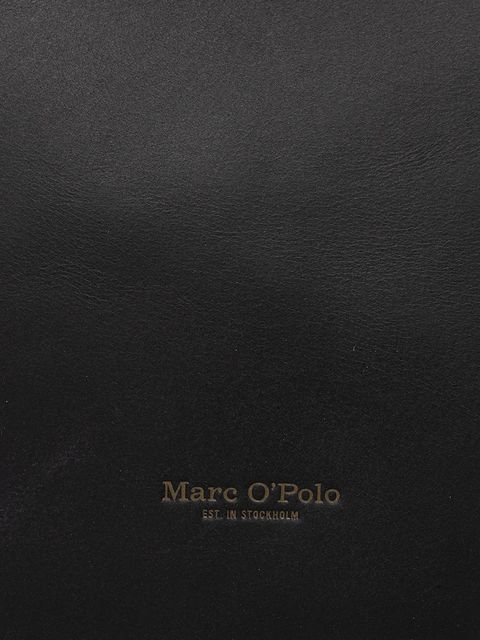 Marc O'Polo torebka skórzana kolor czarny 50818770301104