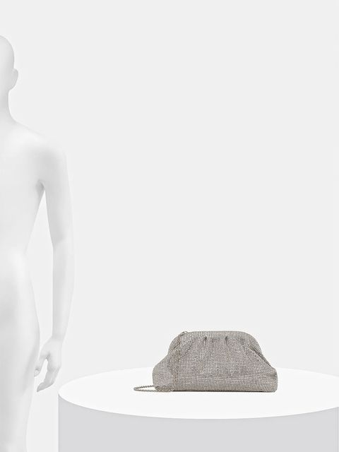 Luisa Spagnoli kopertówka kolor srebrny 542569