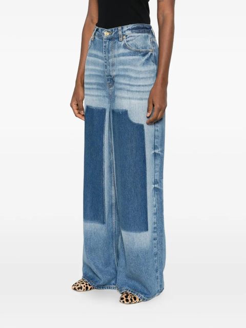 GANNI baggy wide-leg jeans - Blue