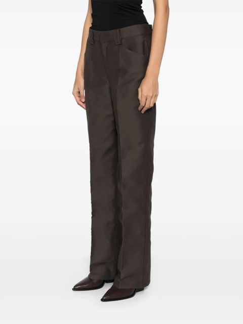 LEMAIRE straight-leg trousers - Brown