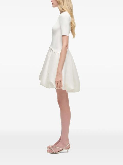 Simkhai Kenny Combo Mini Dress - White