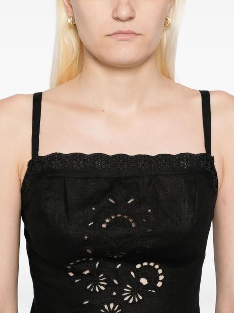Reformation Eva linen top - Black