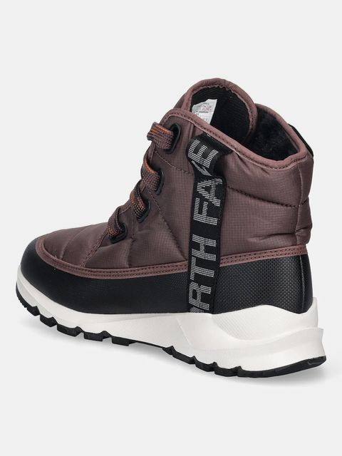 The North Face śniegowce Thermoball Lace Up kolor fioletowy NF0A817WC9R1