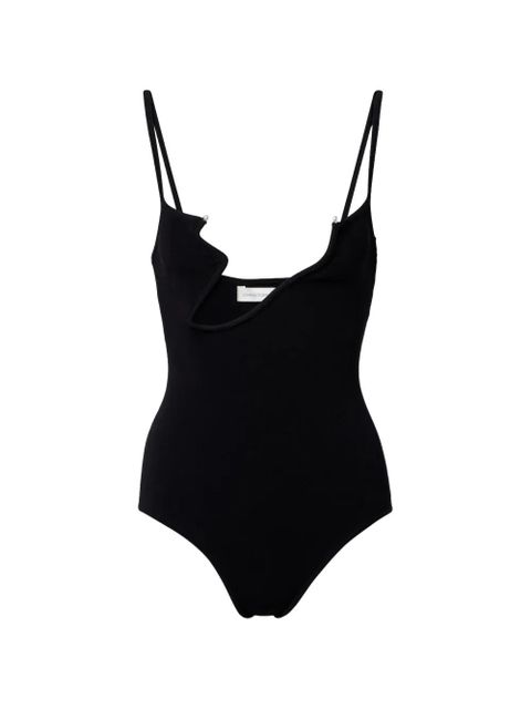 Christopher Esber Odessa Arced knitted bodysuit - Black - zdjęcie produktu nr 1