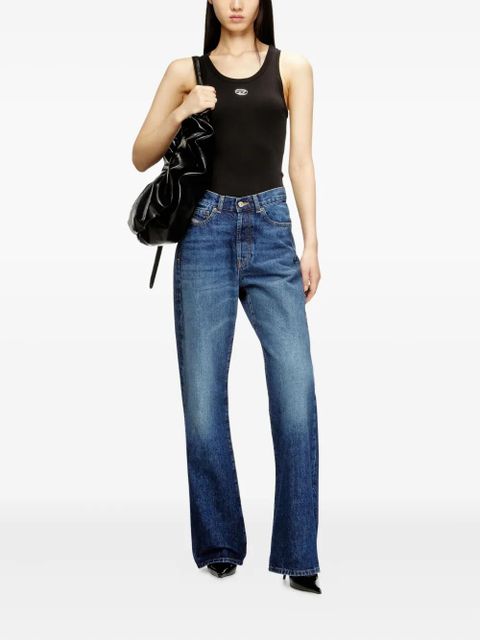 Diesel T-Anki logo-detail tank top - Black