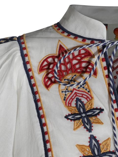 FARM Rio embroidered blouse - White