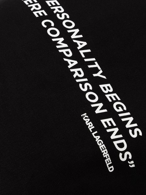 Karl Lagerfeld torebka dwustronna kolor czarny A1W50047