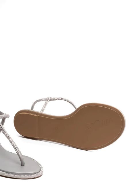 René Caovilla embellished sandals - Grey