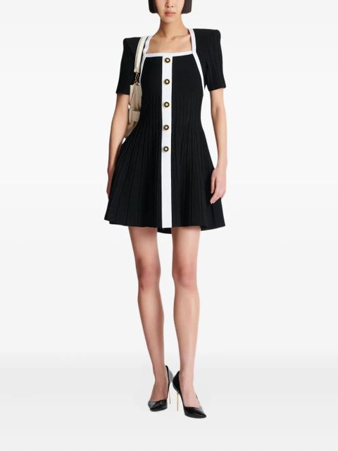 Balmain knitted mini dres - Black - zdjęcie produktu nr 2