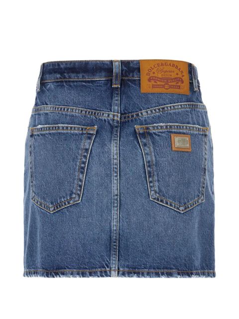 Dolce & Gabbana denim pocket skirt - Blue - zdjęcie produktu nr 2