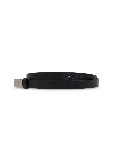 MM6 Maison Margiela numbers-motif belt - Black
