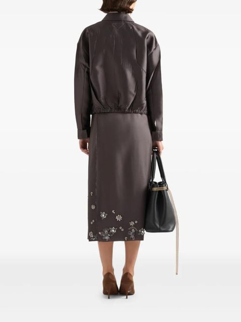 Prada beaded skirt - Grey - zdjęcie produktu nr 2