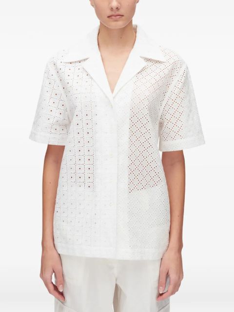 3.1 Phillip Lim patchwork shirt - White